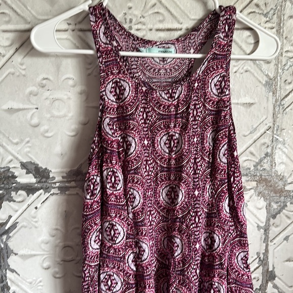 Maurices purple patterned tank dress - Picture 2 of 4